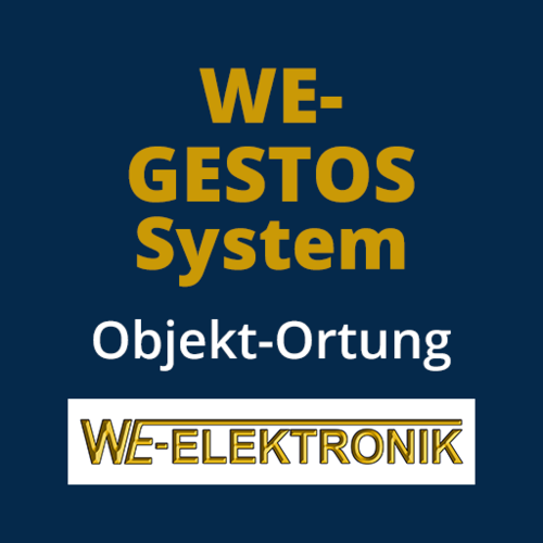 WE-GESTOS-System - Standort-Code Aufkleber 7,6 cm